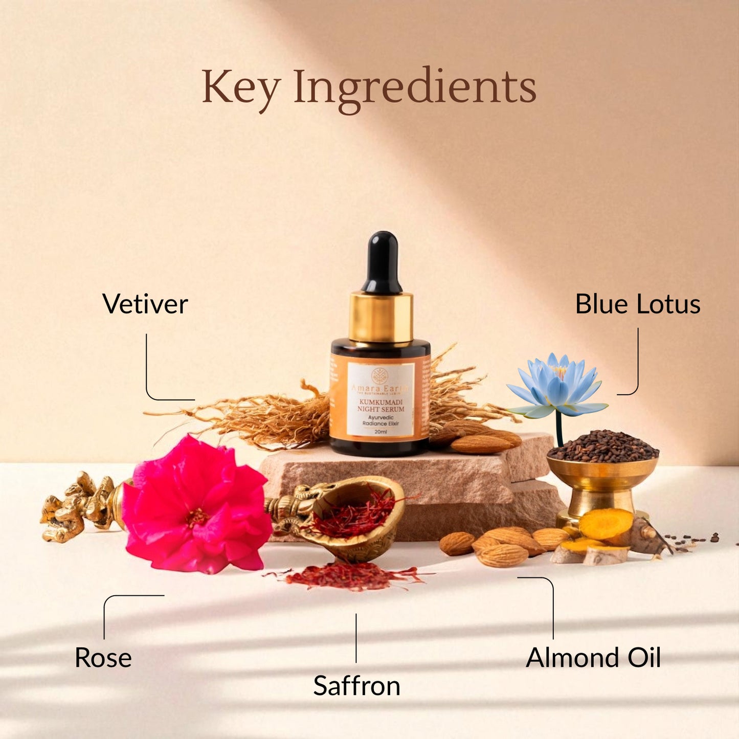 Kumkumadi Night Serum